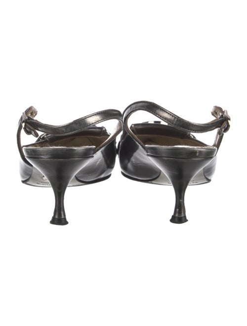 Dolce & Gabbana Leather Slingback Pumps