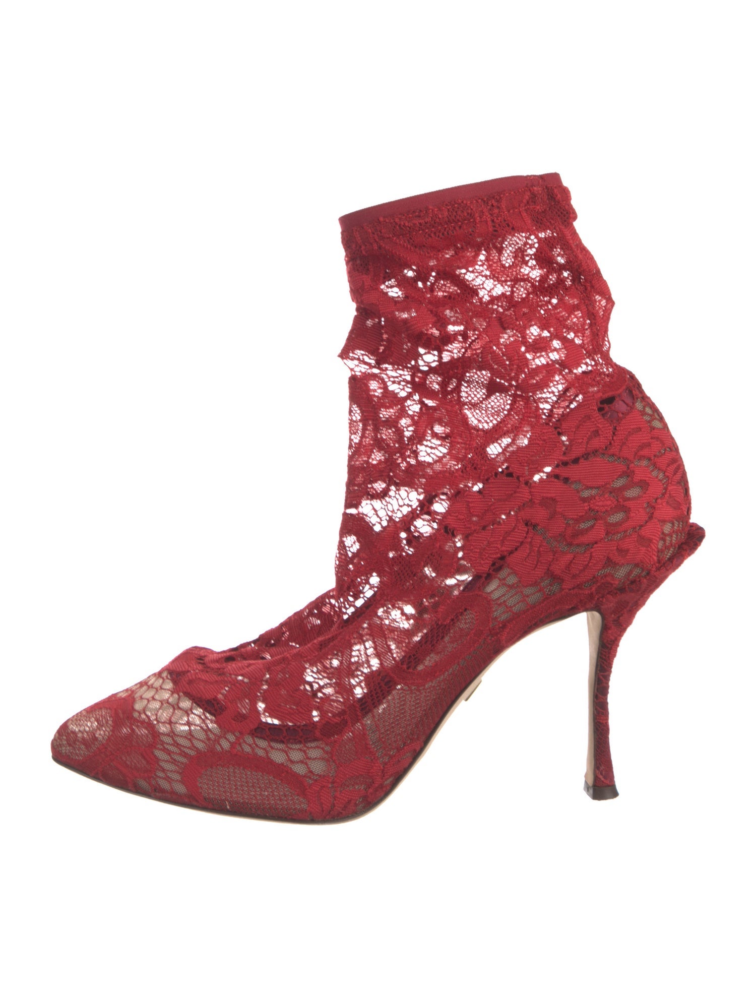 Dolce & Gabbana Lace Lace Pattern Pumps