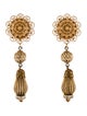Dolce & Gabbana Crystal Clip-On Earrings