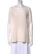Dolce & Gabbana Silk Scoop Neck Top