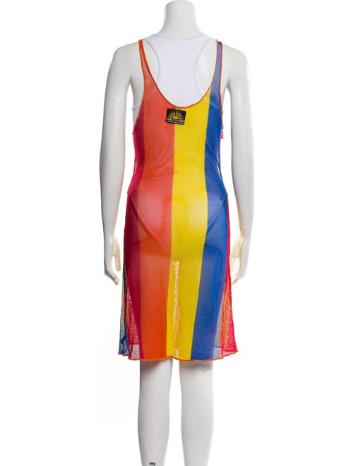 Dolce & Gabbana Colorblock Pattern Cover-Up