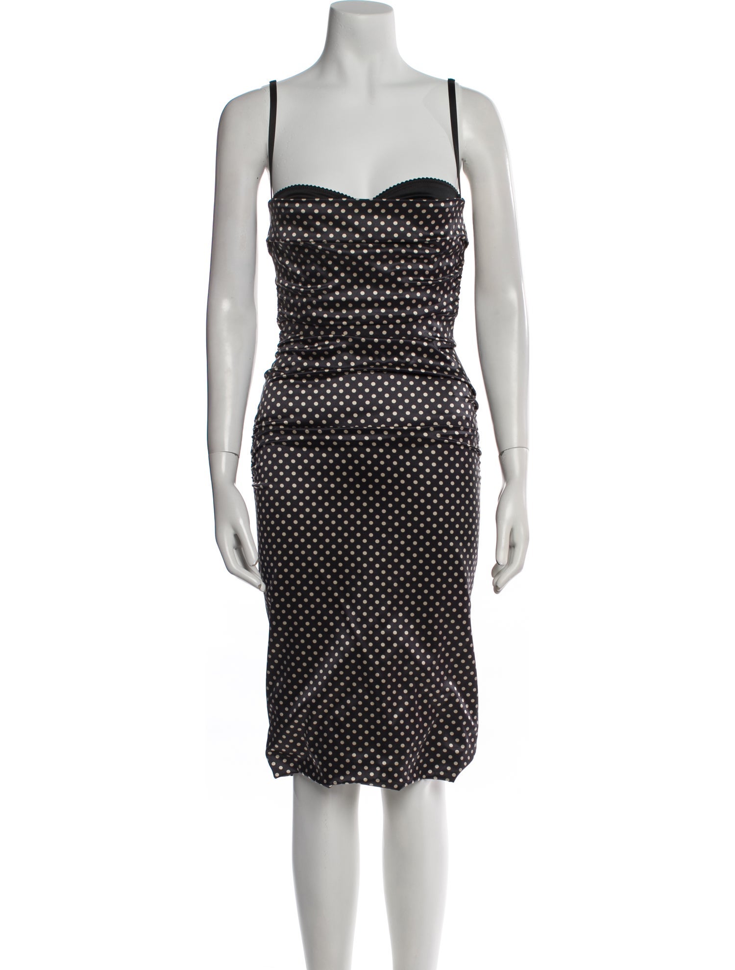 Dolce & Gabbana Silk Midi Length Dress