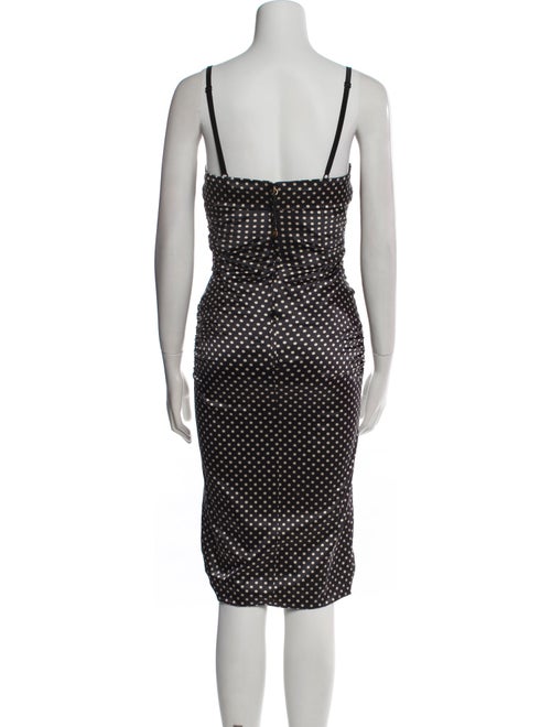 Dolce & Gabbana Silk Midi Length Dress