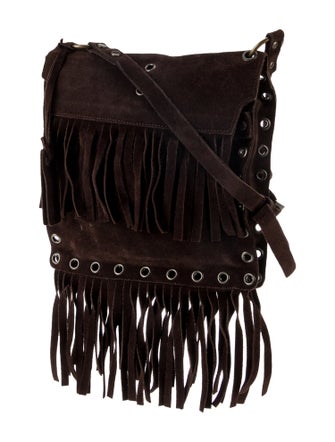 Dolce & Gabbana Suede Crossbody Bag