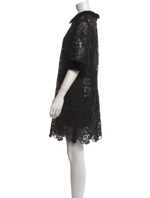 Dolce & Gabbana Crew Neck Mini Dress