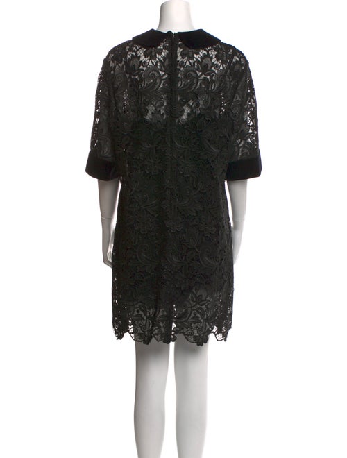 Dolce & Gabbana Crew Neck Mini Dress