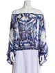 Dolce & Gabbana Silk Printed Blouse