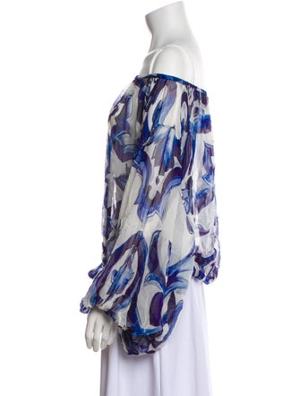 Dolce & Gabbana Silk Printed Blouse