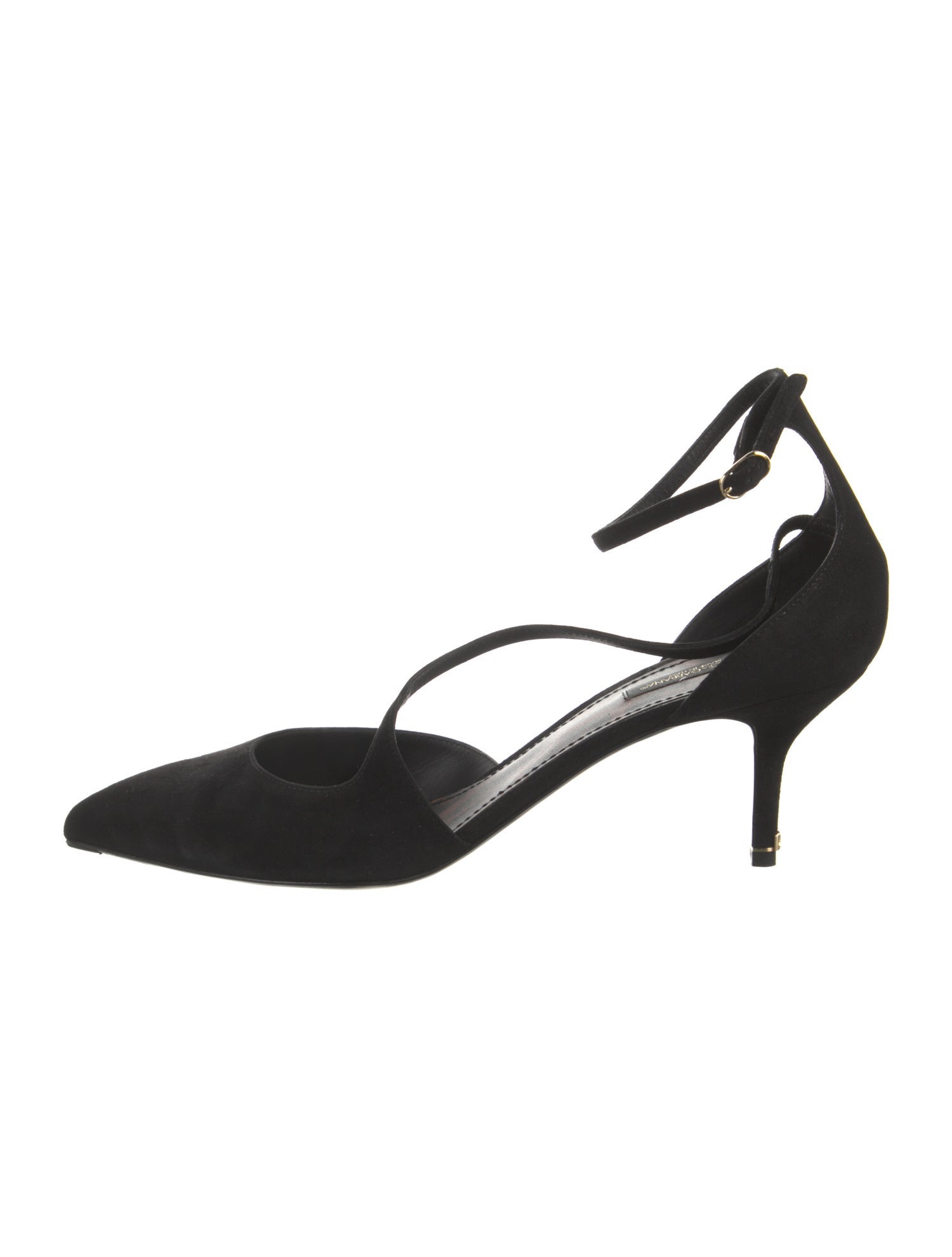 Dolce & Gabbana Suede D'Orsay Pumps
