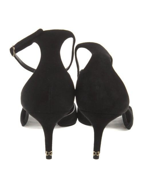 Dolce & Gabbana Suede D'Orsay Pumps