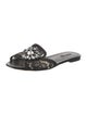 Dolce & Gabbana Lace Lace Pattern Slides