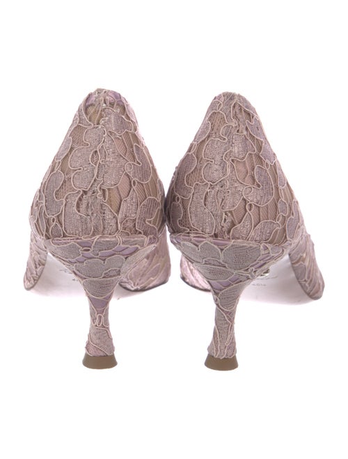 Dolce & Gabbana Lace Lace Pattern Pumps