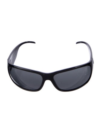 Dolce & Gabbana Signature Logo Shield Sunglasses