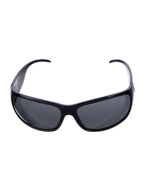 Dolce & Gabbana Signature Logo Shield Sunglasses