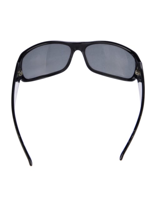 Dolce & Gabbana Signature Logo Shield Sunglasses
