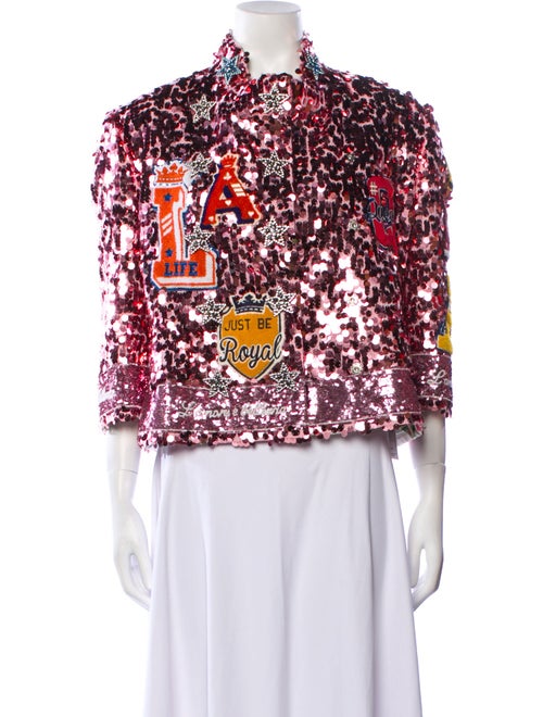 Dolce & Gabbana Graphic Print Evening Jacket