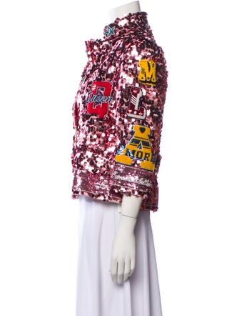 Dolce & Gabbana Graphic Print Evening Jacket