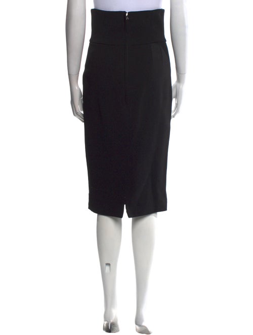 Dolce & Gabbana Scalloped Accent Midi Length Skirt