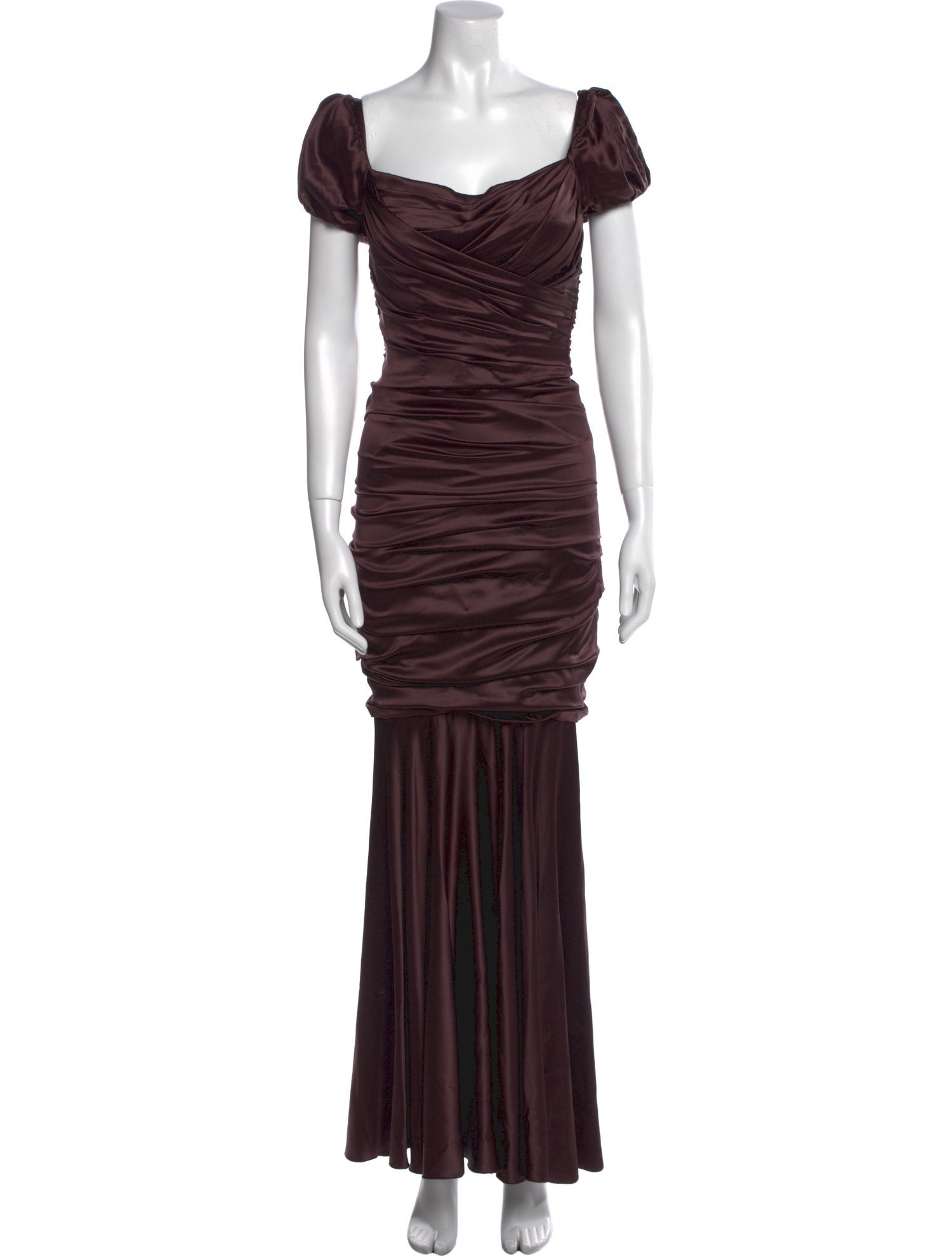 Dolce & Gabbana Silk Long Dress