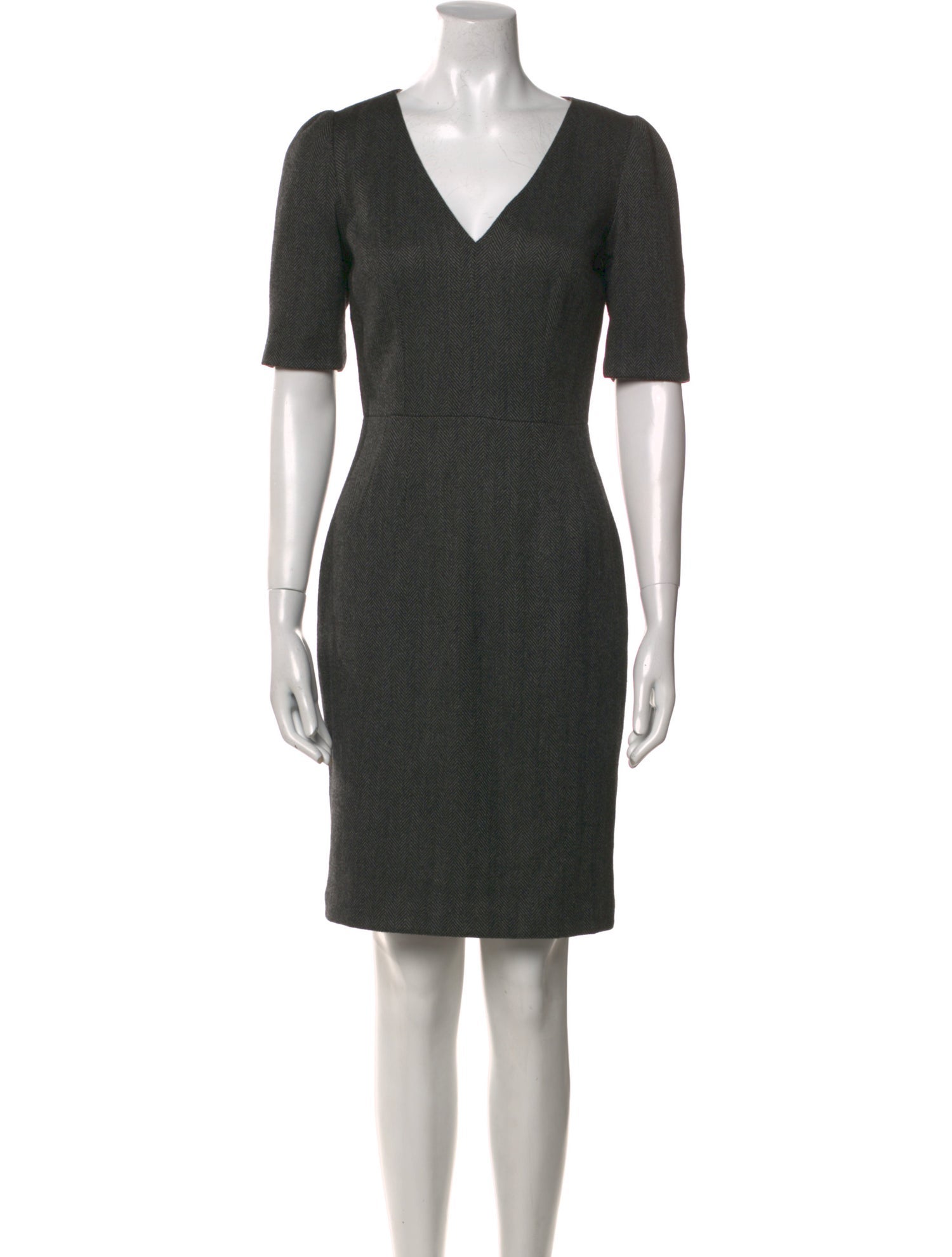 Dolce & Gabbana V-Neck Mini Dress