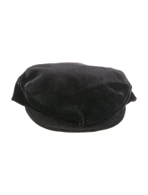 Dolce & Gabbana Velvet Newsboy Cap