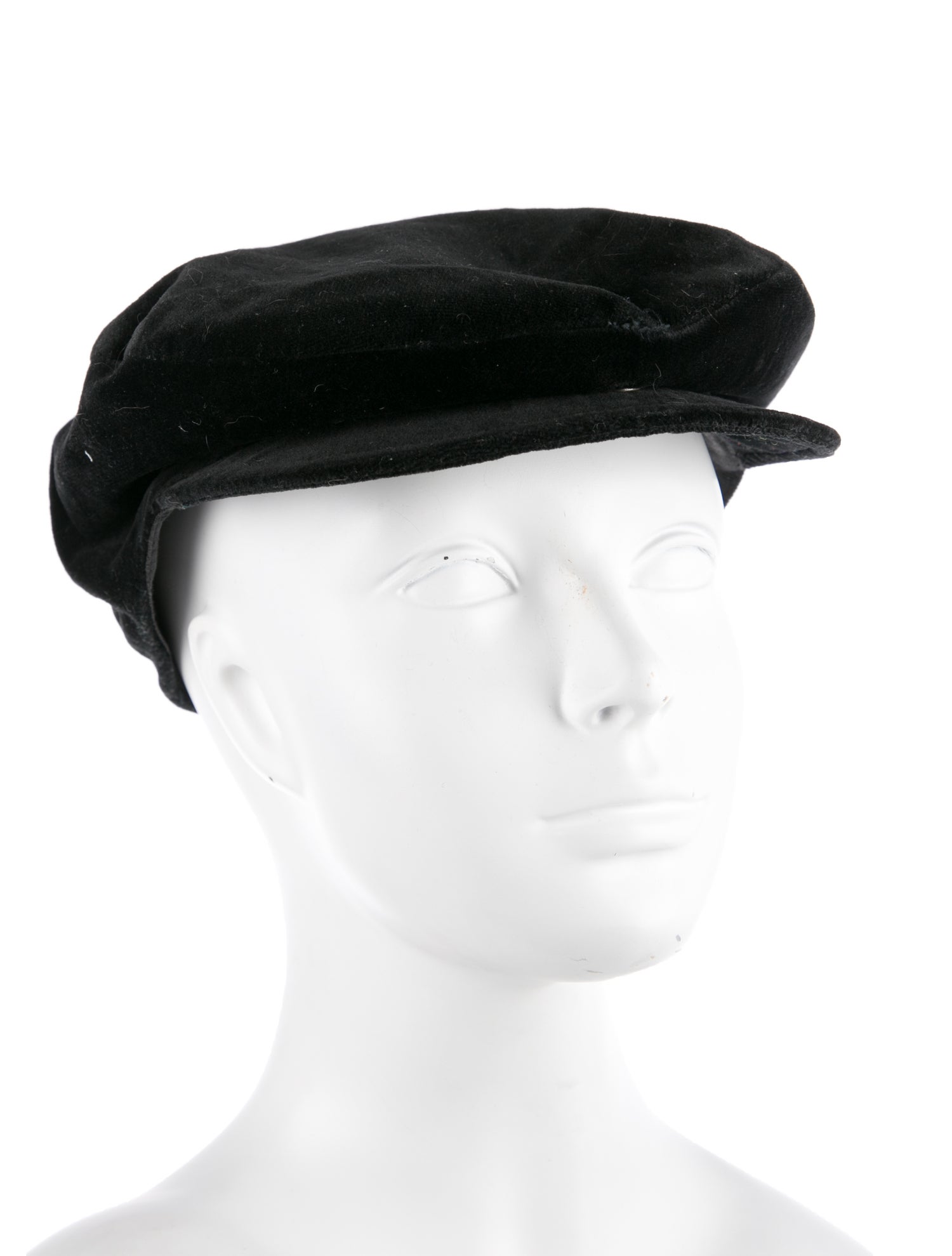 Dolce & Gabbana Velvet Newsboy Cap