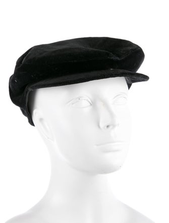Dolce & Gabbana Velvet Newsboy Cap
