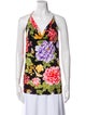 Dolce & Gabbana Silk Floral Print Top