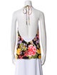 Dolce & Gabbana Silk Floral Print Top