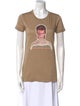 Dolce & Gabbana Graphic Print Crew Neck T-Shirt