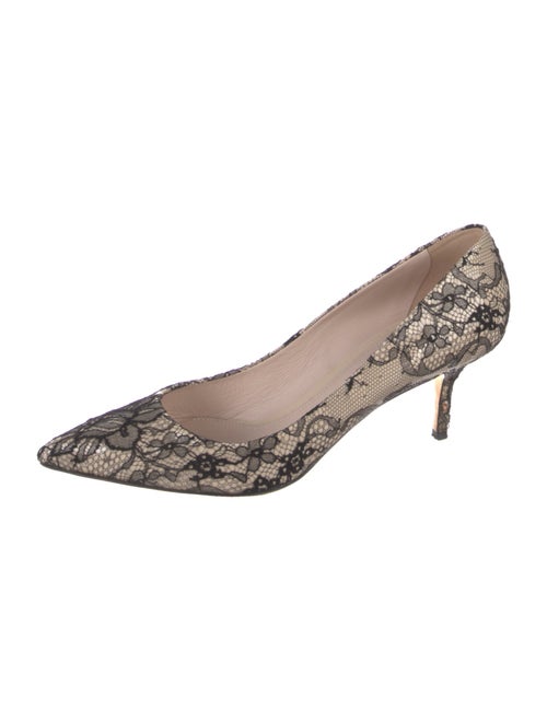 Dolce & Gabbana Lace Printed Pumps
