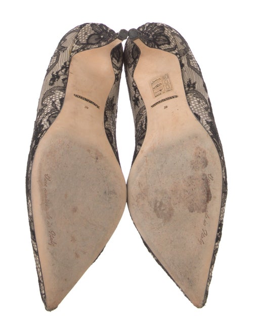 Dolce & Gabbana Lace Printed Pumps