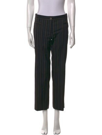 Dolce & Gabbana Striped Straight Leg Pants