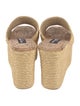 Dolce & Gabbana Straw Espadrilles