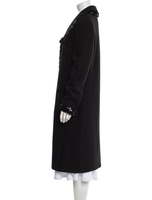 Dolce & Gabbana Wool Faux Fur Coat