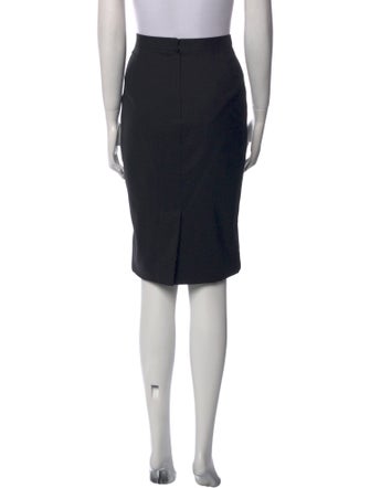 Dolce & Gabbana Virgin Wool Knee-Length Skirt