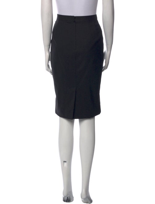 Dolce & Gabbana Virgin Wool Knee-Length Skirt