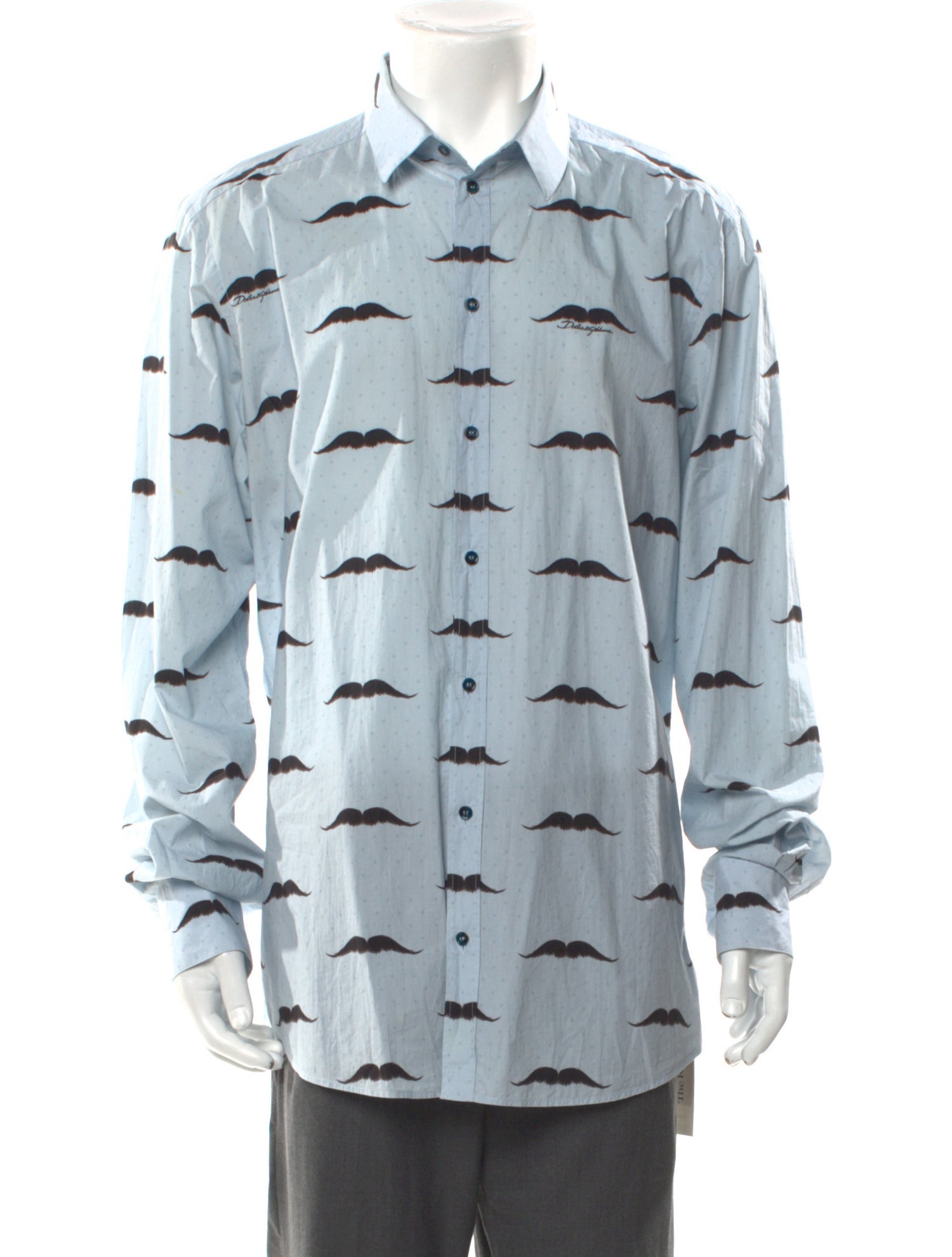 Dolce & Gabbana Printed Long Sleeve Shirt
