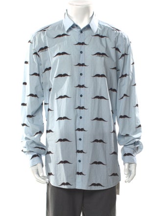 Dolce & Gabbana Printed Long Sleeve Shirt