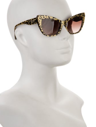 Dolce & Gabbana Cat-Eye Gradient Sunglasses
