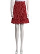 Dolce & Gabbana Polka Dot Print Knee-Length Skirt