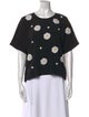 Dolce & Gabbana Silk Floral Print T-Shirt