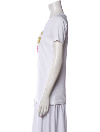 Dolce & Gabbana Graphic Print Crew Neck T-Shirt