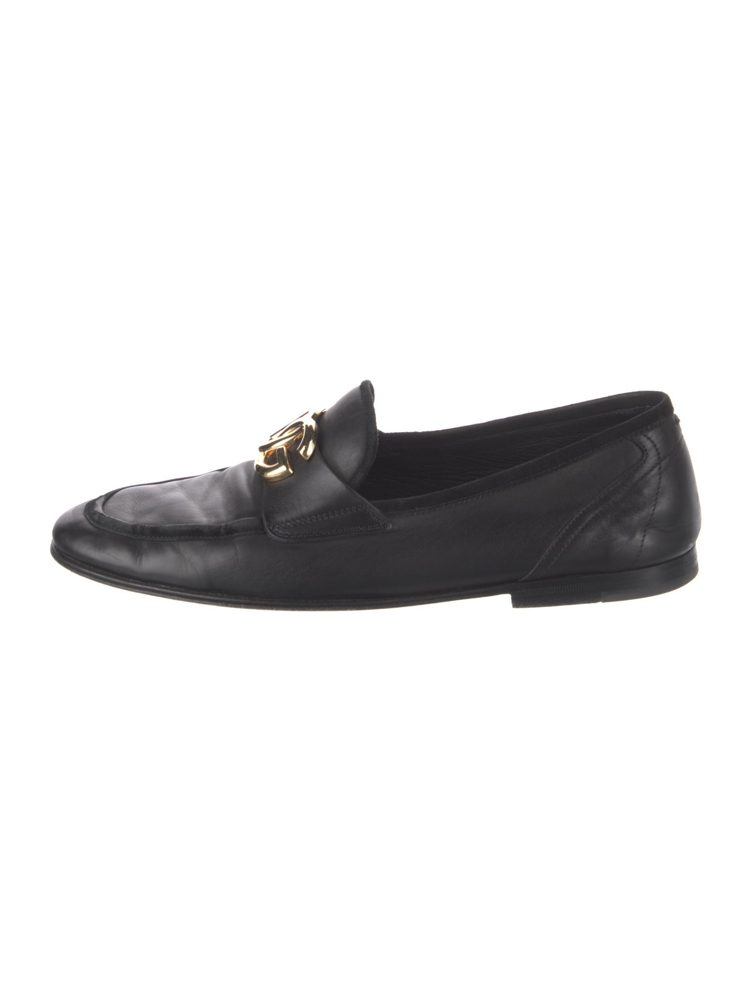 Dolce & Gabbana Leather Dress Loafers