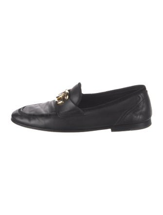 Dolce & Gabbana Leather Dress Loafers