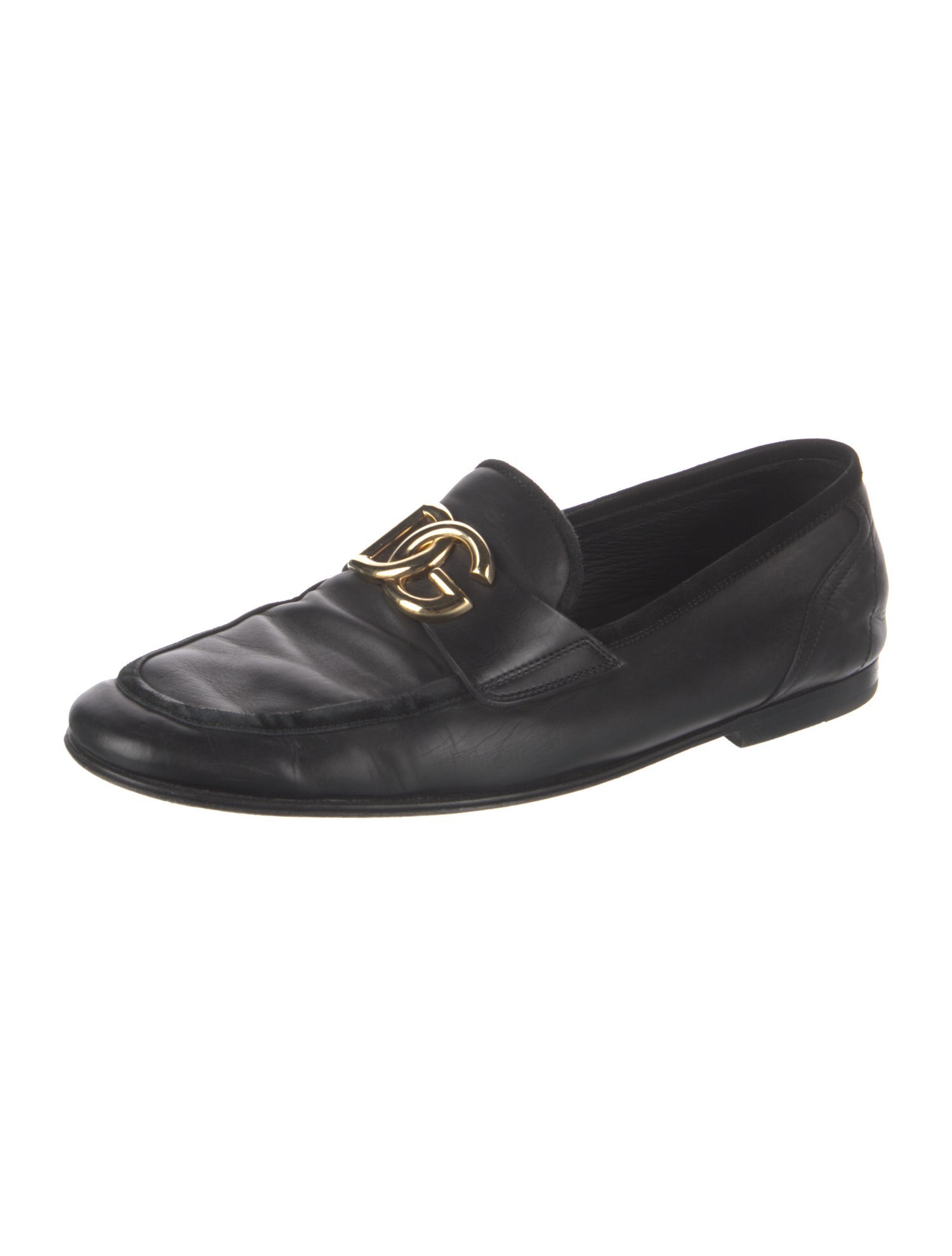 Dolce & Gabbana Leather Dress Loafers