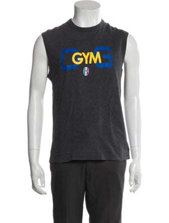 Dolce & Gabbana Graphic Print Crew Neck T-Shirt