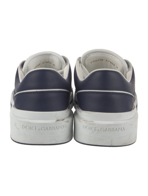 Dolce & Gabbana Leather Printed Sneakers