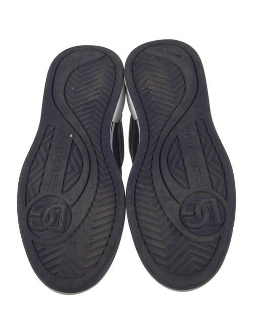 Dolce & Gabbana Leather Printed Sneakers