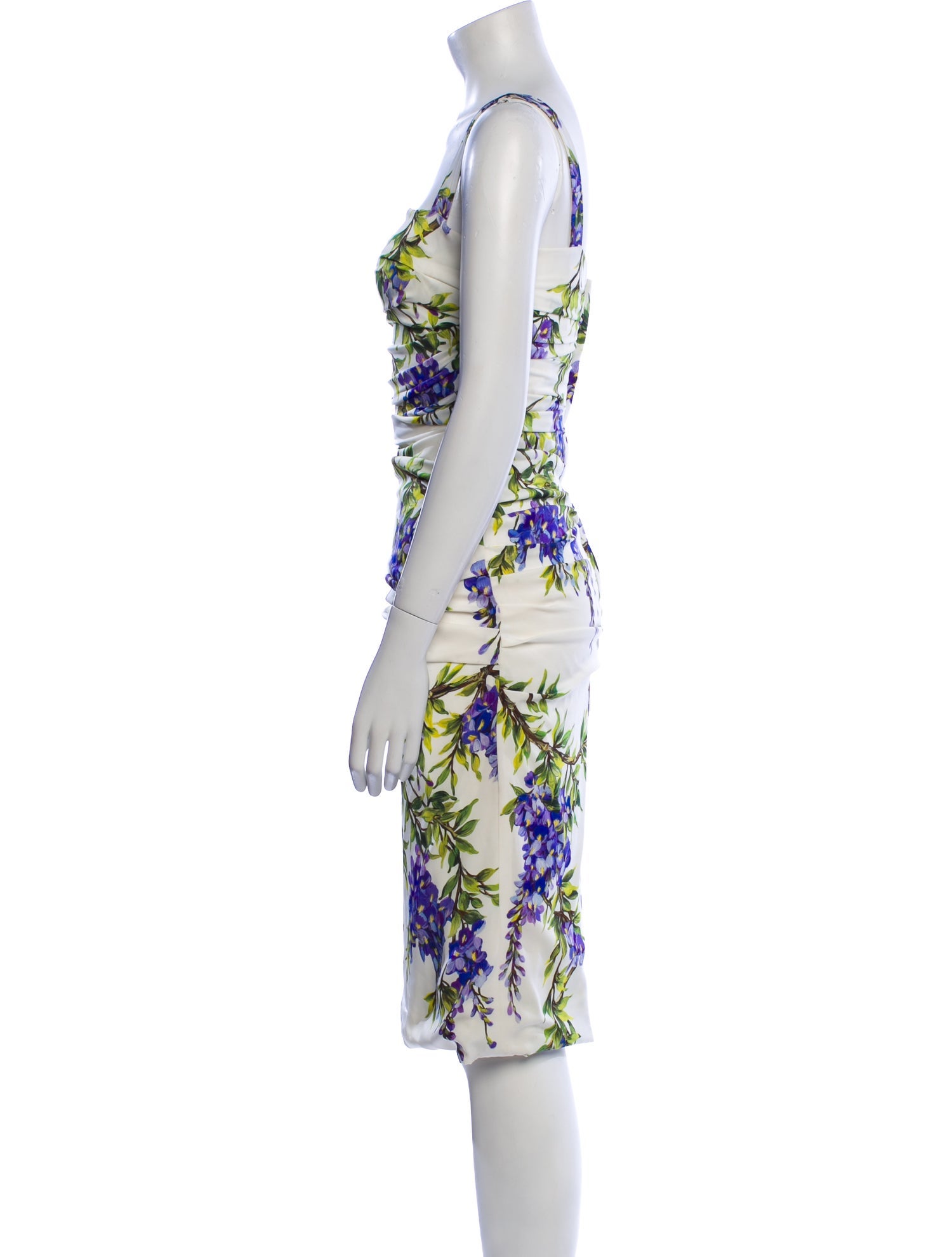 Dolce & Gabbana Silk Midi Length Dress